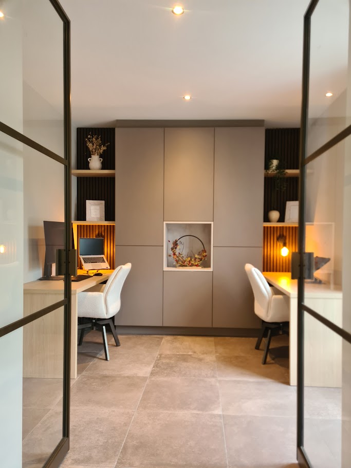 japandi interieur in veldhoven - studeerkamer - natuurlijk - organisch - wonen - thuiswerkplek